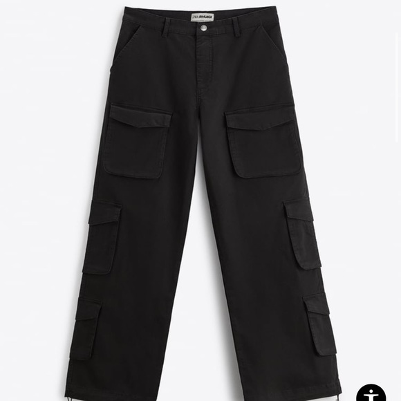 Zara Pants & Jumpsuits Zara X Rhuigi Black Cargo Pants Poshmark